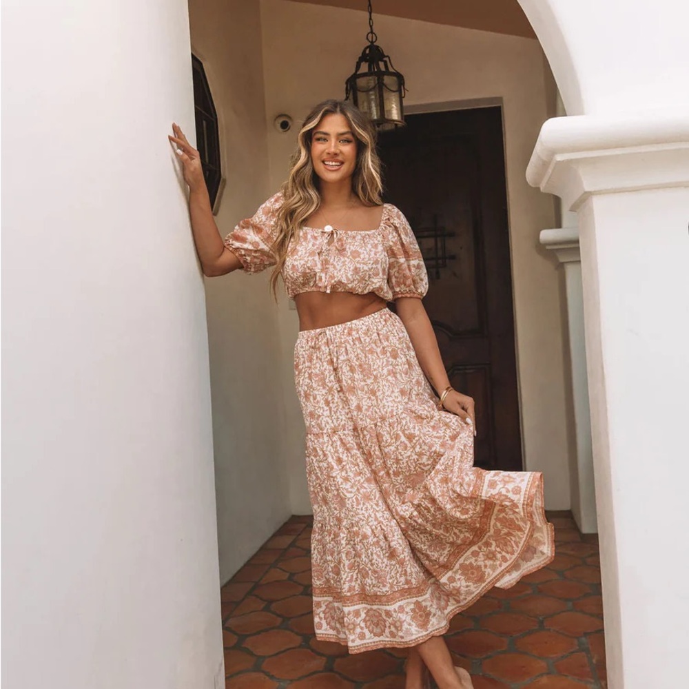 Adela Floral Skirt
